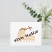 Viva Italia Briefkaart (Staand voorkant)