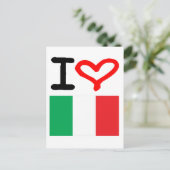 Viva Italia! Briefkaart (Staand voorkant)