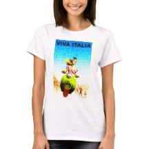 Viva Italia  Retro Travel Poster