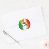 Viva Italia Ronde Sticker (Envelop)