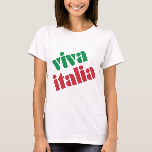 Viva Italia T-shirt (Voorkant)