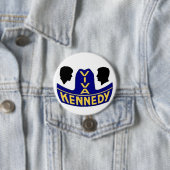 Viva Kennedy Ronde Button 7,6 Cm (In situ)