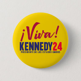 Viva! Kennedy-toets Ronde Button 5,7 Cm
