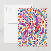 Viva Kleuren! Briefkaart (Voorkant / Achterkant)