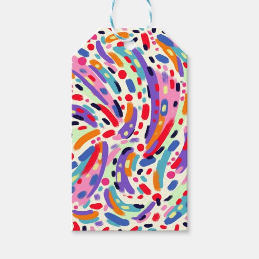 Viva Kleuren! Cadeaulabel (Voorkant)
