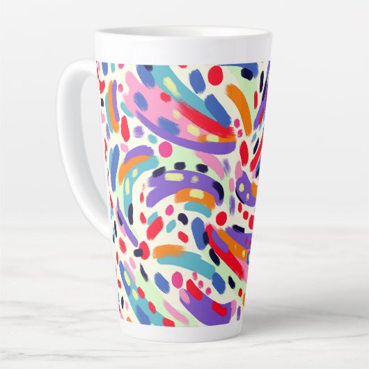 Viva Kleuren! Latte Mok (Linkerhoek)