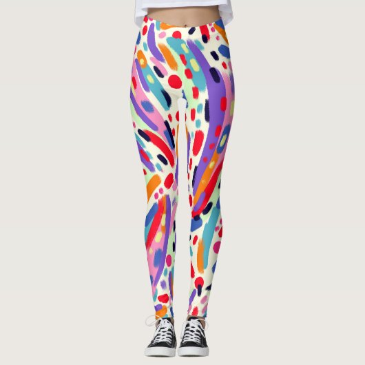 Viva Kleuren! Leggings (Voorkant)
