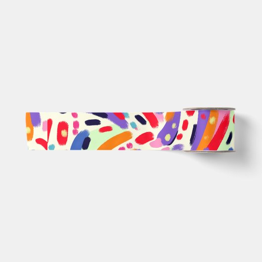 Viva Kleuren! Satijnen Lint (Voorkant)
