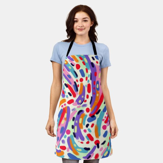 Viva Kleuren! Schort (Gedragen)