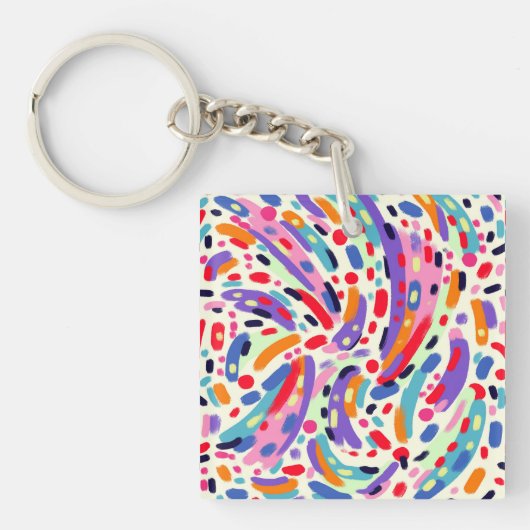 Viva Kleuren! Sleutelhanger (voorkant)