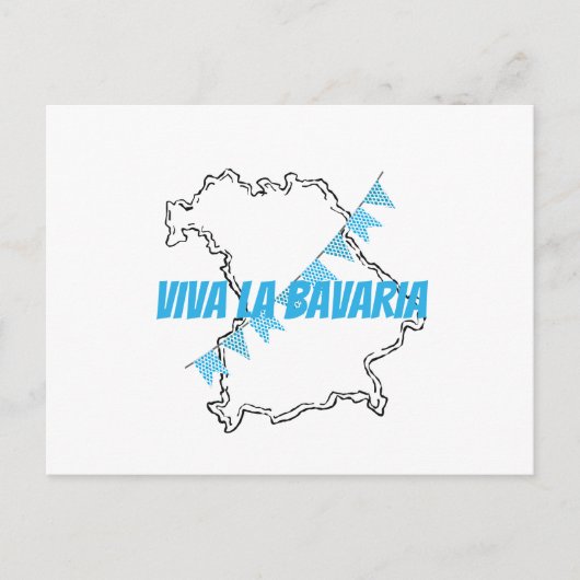 Viva La Bavaria Briefkaart (Voorkant)