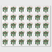 Viva La Birthday Mexican Mariachi Band Gift Wrap Cadeaupapier (Vlak)