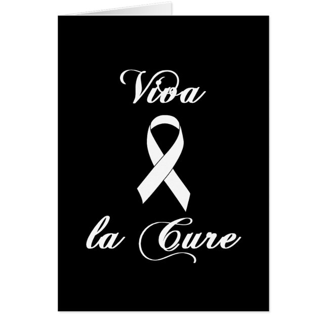 Viva la Cure - White Ribbon (Voorkant)