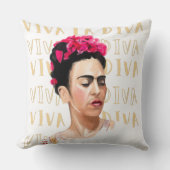 Viva La Diva Frida Kahlo cushion  Kussen (Voorkant)