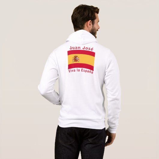 Viva la España, Spanje Hoodie (Achterkant volledig)