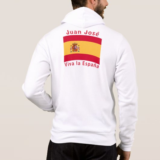 Viva la España, Spanje Hoodie (Achterkant)