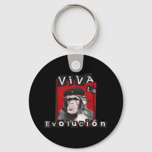 Viva la Evolucion Ape Sleutelhanger