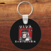 Viva la Evolucion Ape Sleutelhanger (Voorkant)