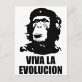 Viva la Evolucion Briefkaart (Voorkant)