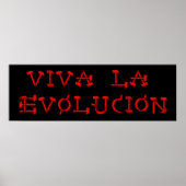Viva La Evolucion Poster (Voorkant)