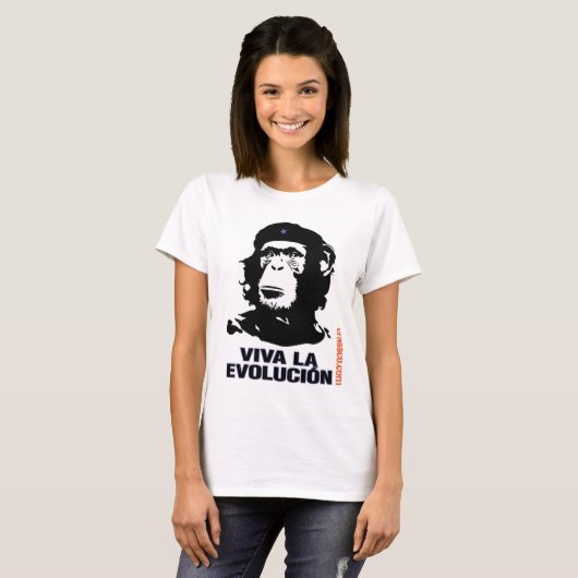 Viva la Evolucion T-shirt (Voorkant volledig)