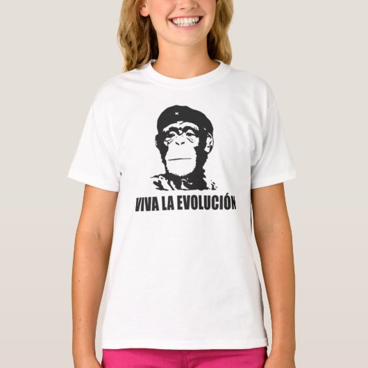 Viva la evolucion! t-shirt (Voorkant)