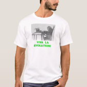 viva la evolutie t-shirt (Voorkant)