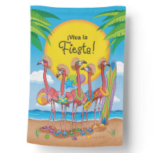 Viva La Fiesta Flamingos Spaans Omkeerbaar