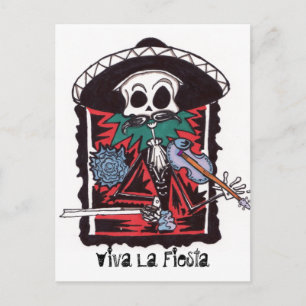 Viva La Fiestga Briefkaart