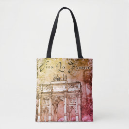 Viva La France Canvas tas