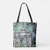 Viva La France Canvas tas (Achterkant)