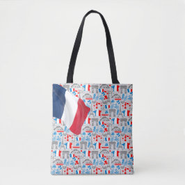 Viva La France Canvas tas