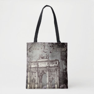 Viva La France Canvas tas