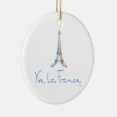 Viva La France French Keramisch Ornament (Rechts)