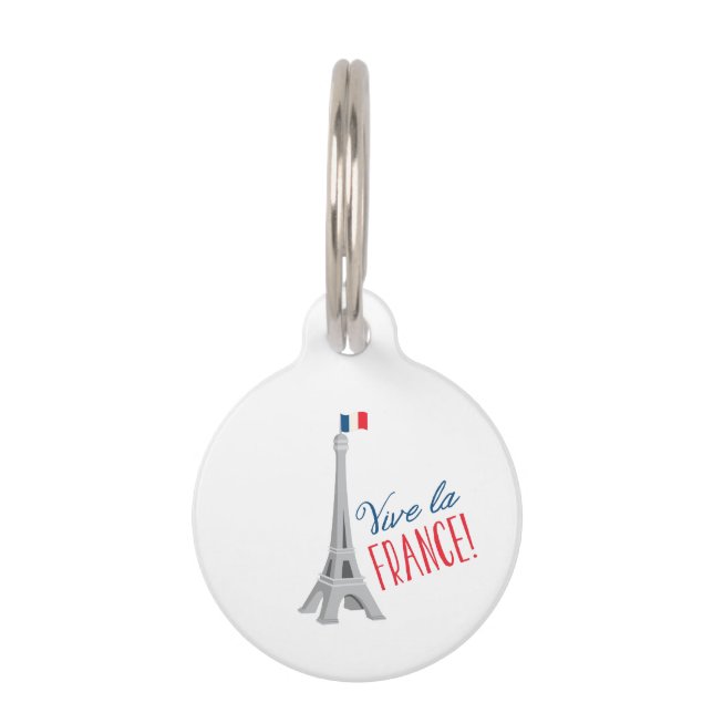 Viva La France Huisdierpenning (Voorkant)