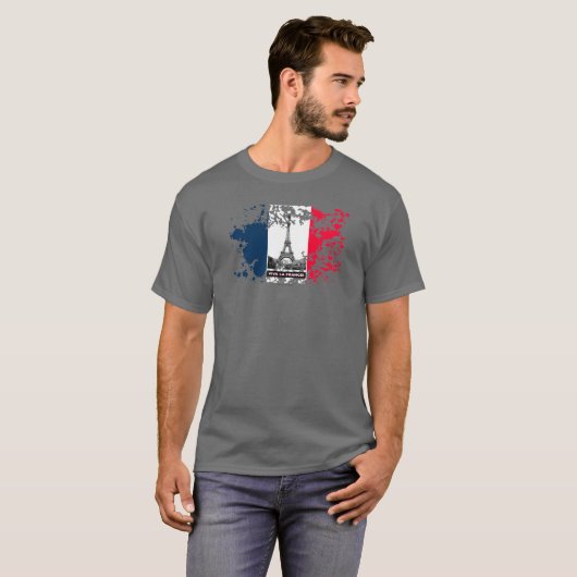 VIVA LA FRANCE T-SHIRT (Voorkant volledig)