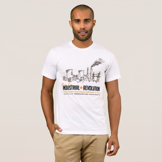Viva La Industrial Revolution Tshirt (Voorkant volledig)