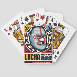 viva la lucha libre #1 pokerkaarten