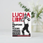 VIVA LA LUCHA LIBRE TRES BRIEFKAART (Staand voorkant)