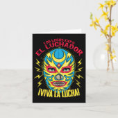 Viva La Lucha Mexico Zwart Vrouwen Cinco De Mayo M Kaart (Gele Bloem)