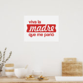 Viva la madre que me parió poster (Keuken)
