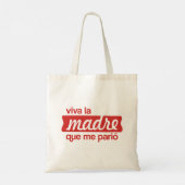 Viva la madre que me parió tote bag (Achterkant)