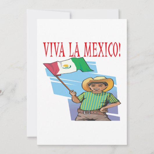 Viva La Mexico Kaart (Voorkant)