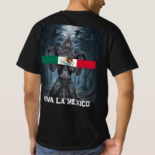 Viva la mexico t-shirt (Achterkant)