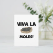 Viva La Moles Briefkaart (Staand voorkant)
