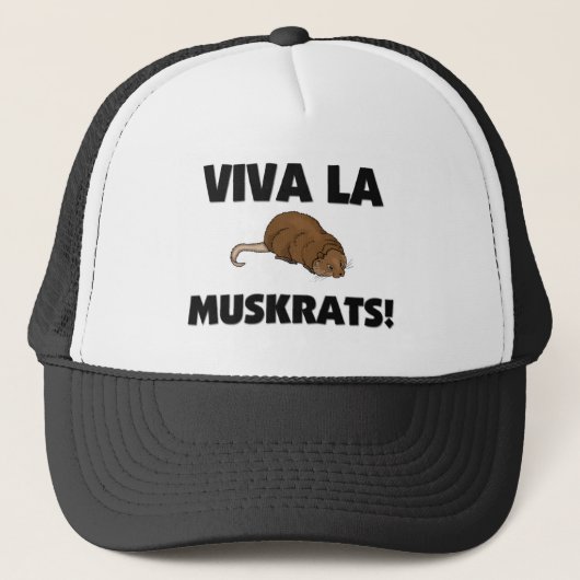 Viva La Muskrats Trucker Pet (Voorkant)
