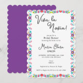 Viva la Novia Mexican Despedida Bash Vrijgezellenf Kaart (Voorkant / Achterkant)