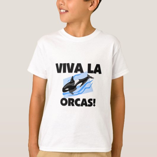 Viva La Orcas T-shirt (Voorkant)