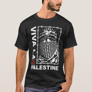 Viva La Palestine   Red Gaza   Vrij Palestina T-shirt