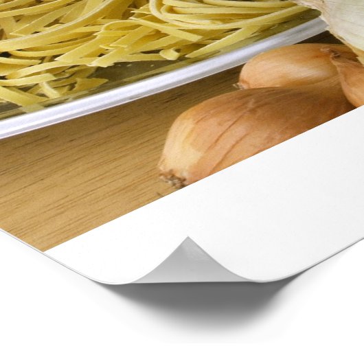 Viva la Pasta Poster (Hoek)